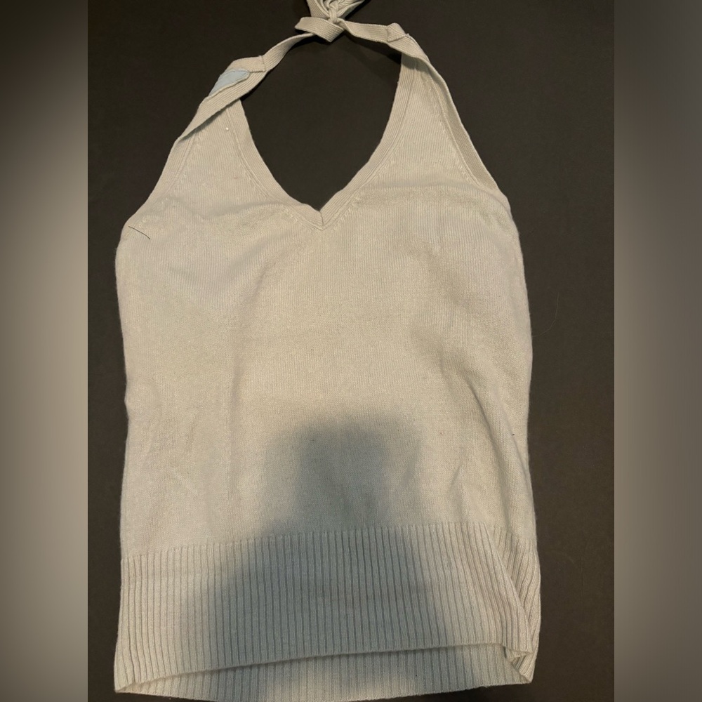 Cashmere halter top